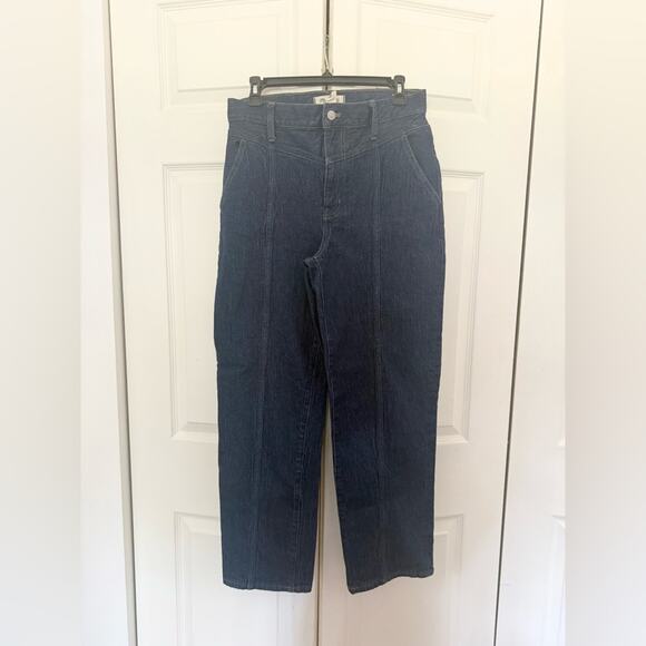 Madewell Perfect Vintage Straight Jean in Greenhaven Wash: Seamed Version 28 - Picture 2 of 9